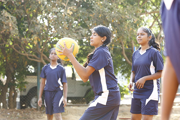 Volley ball, Throwball, Atheletics and others
